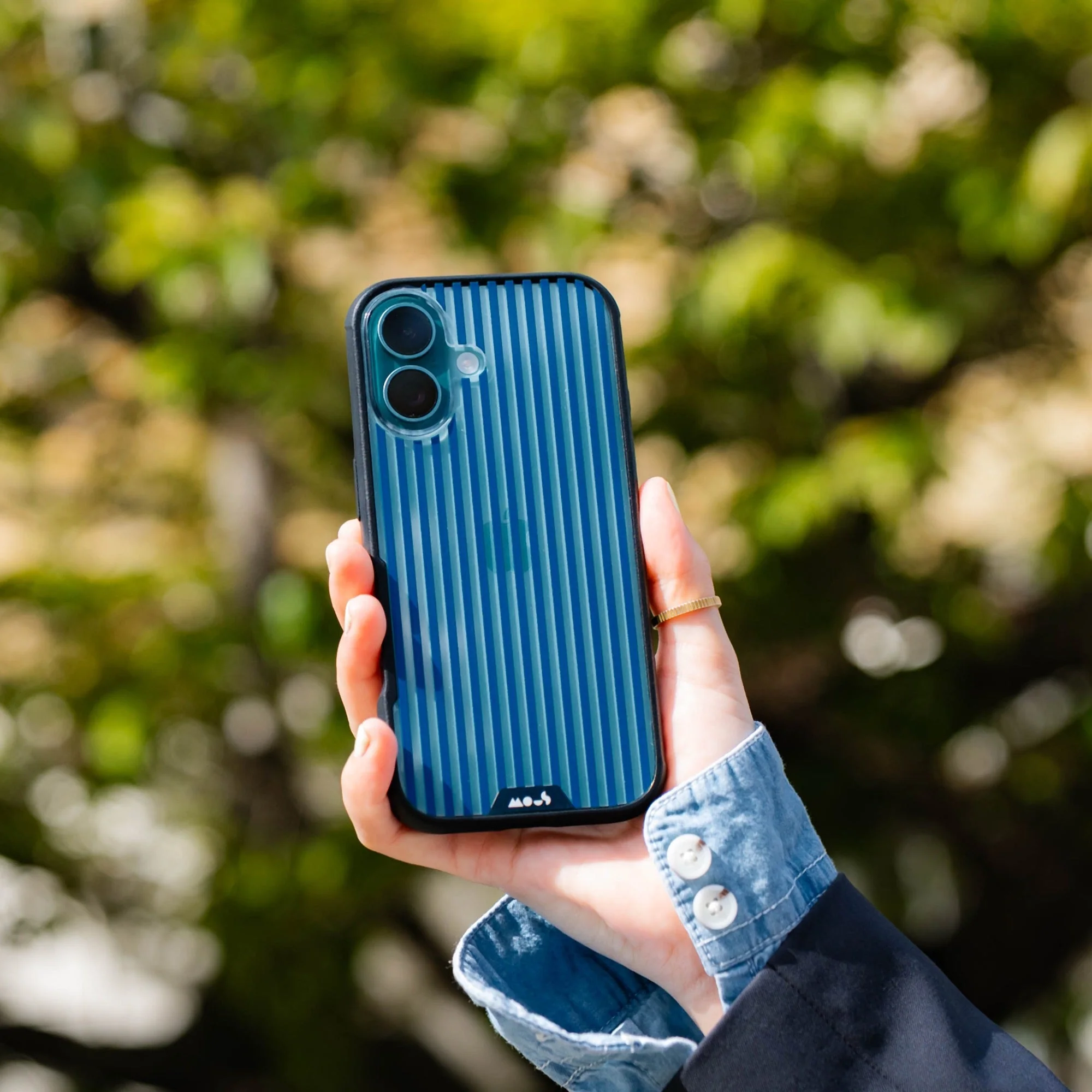 Storm Protective Phone Case - Pinstripe - Image 12